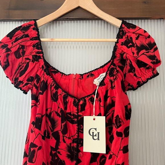 Chasing Unicorns Georgia Rain Cotton Gauze Dress-Medium - Picture 5 of 6